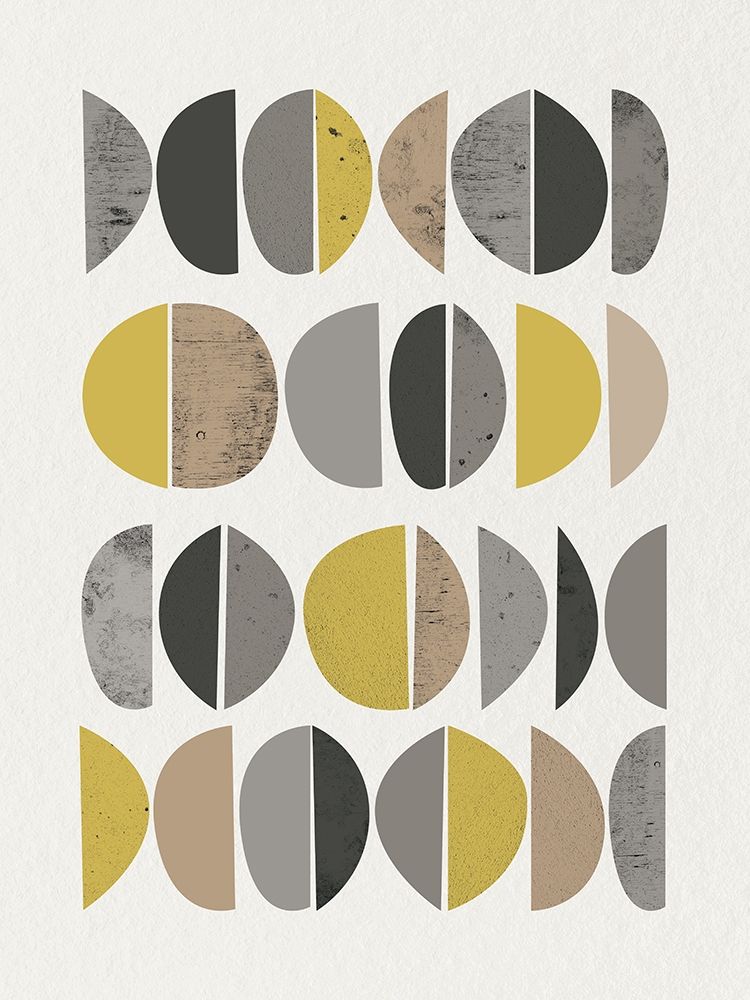 Mid Century Abstract Circle 8 Poster Print by Urban Epiphany Urban Epiphany - Item # VARPDXUERC053B