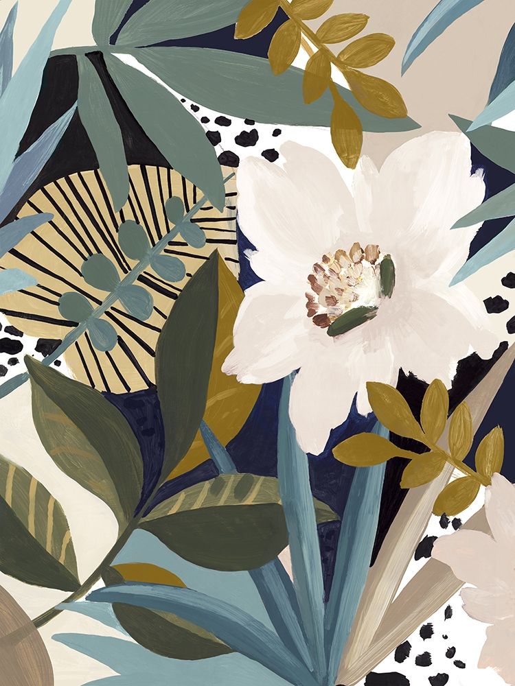 Floral Symphony I Poster Print by Eva Watts - Item # VARPDXEW394A