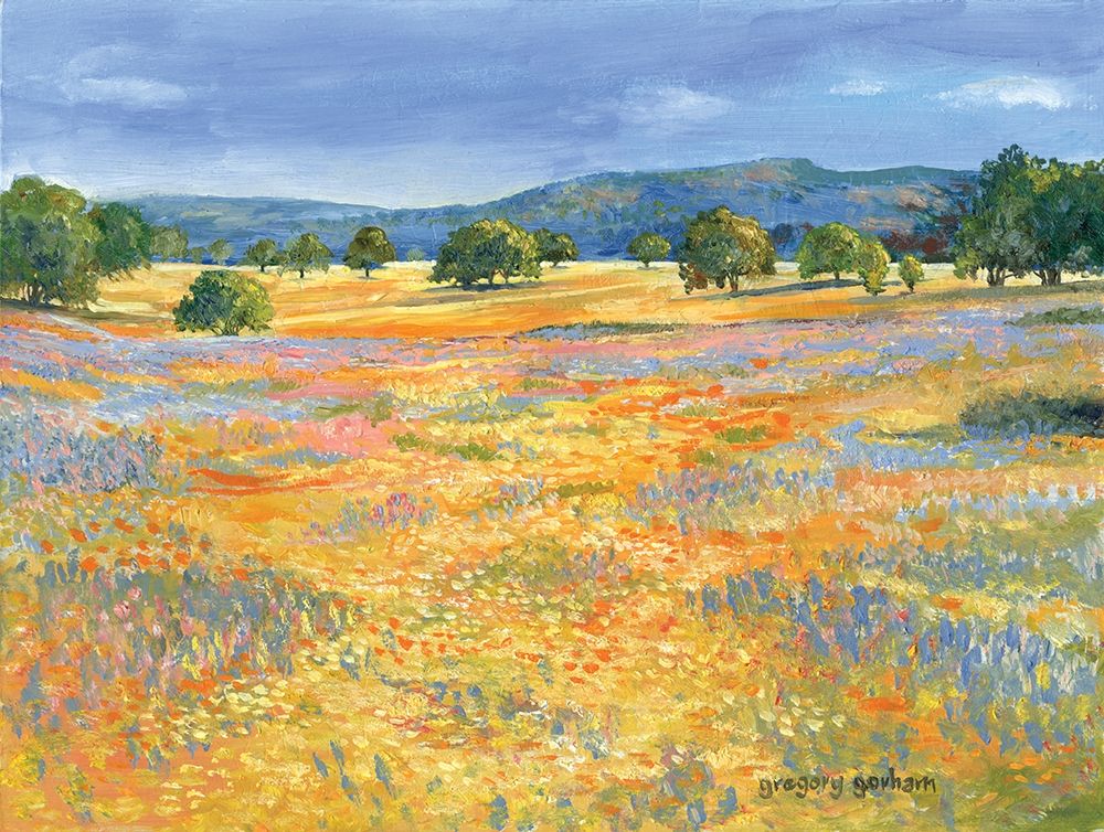 California Valley Poster Print by Gregory Gorham - Item # VARPDXGOR641