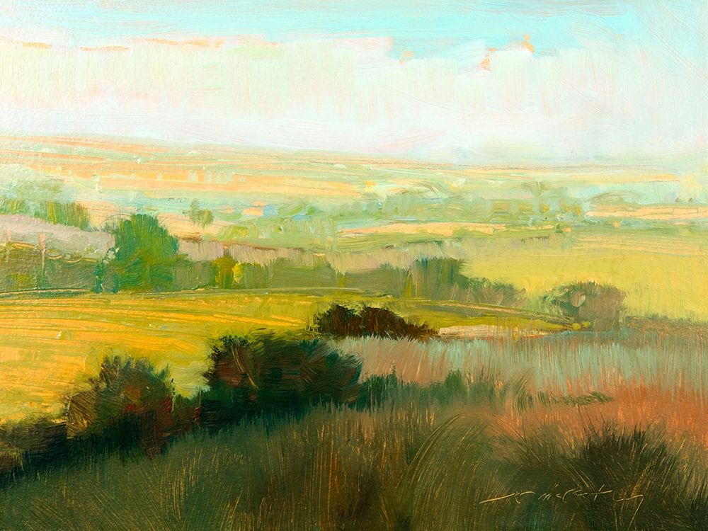 Morning Mist Poster Print by William McCarthy # M1707D