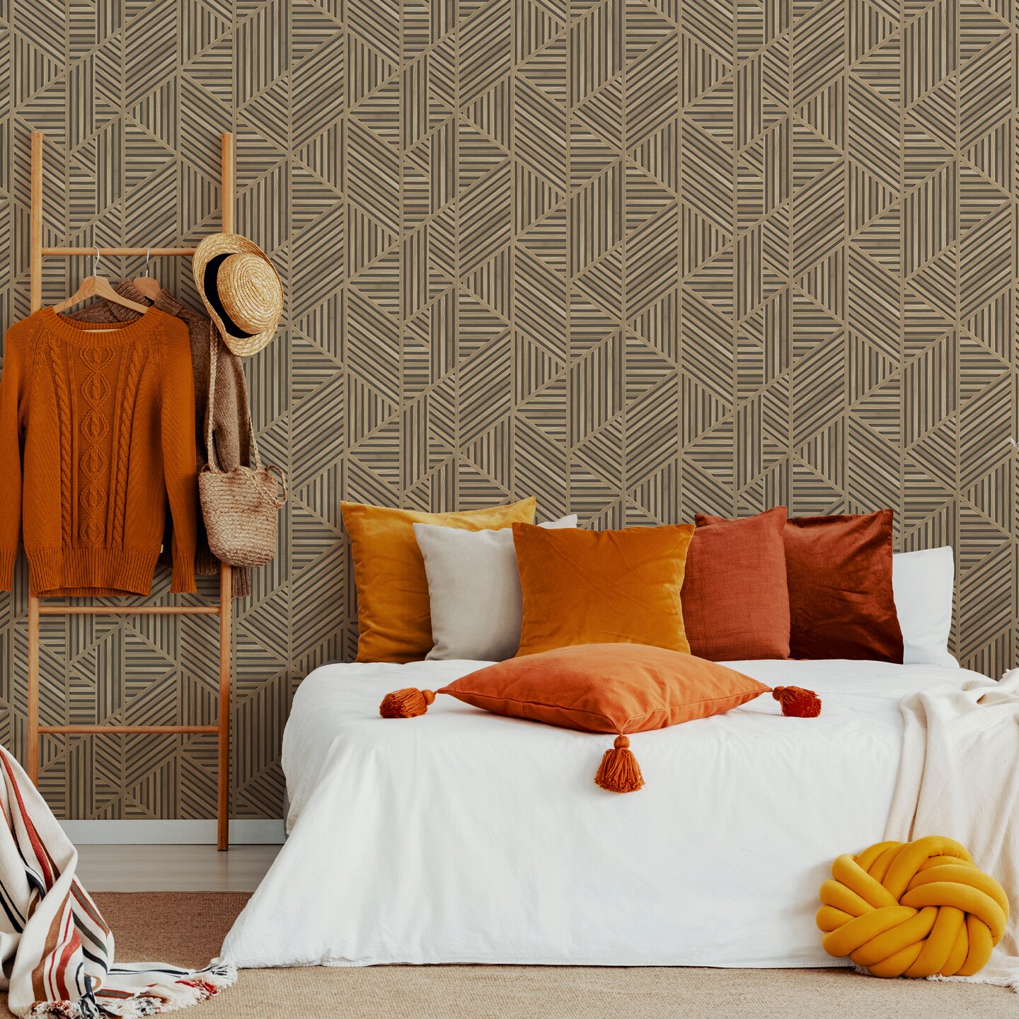 Superfresco Easy Scandi Slat Panel Wallpaper