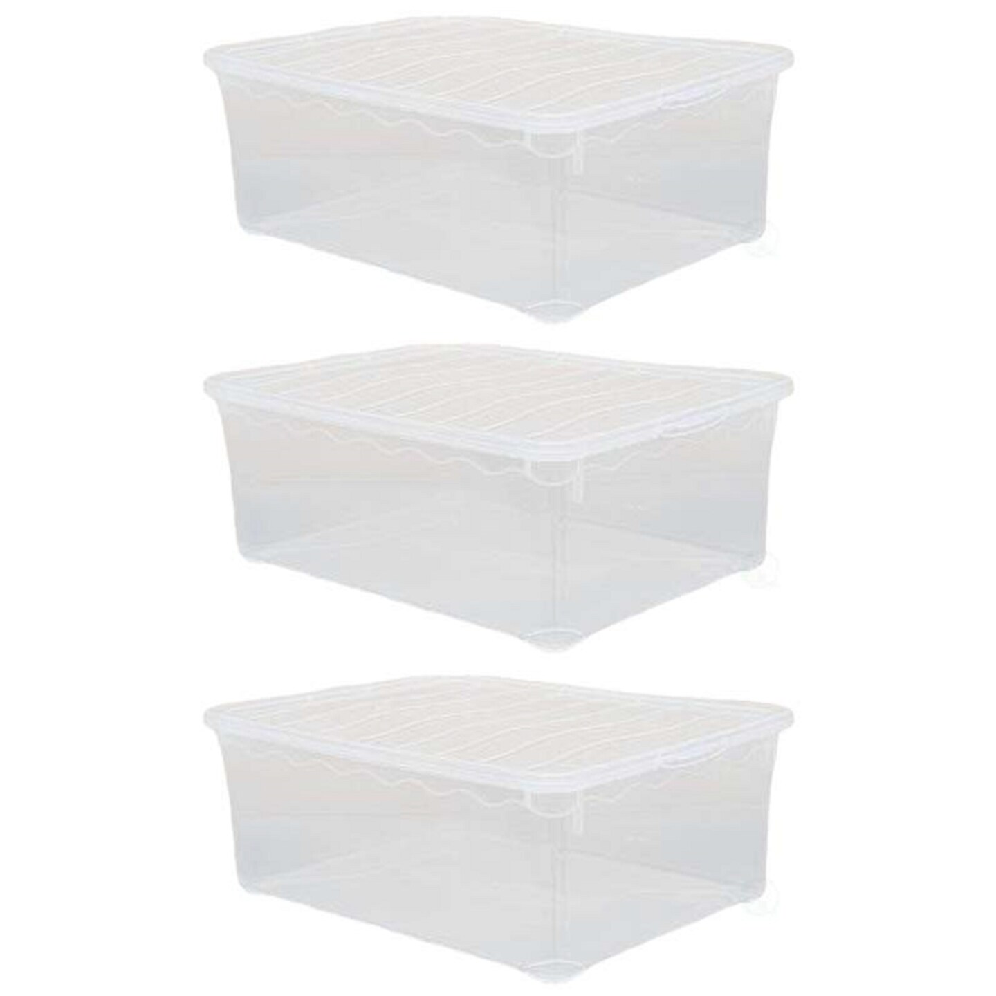 Plastic Storage Container, Shoe box