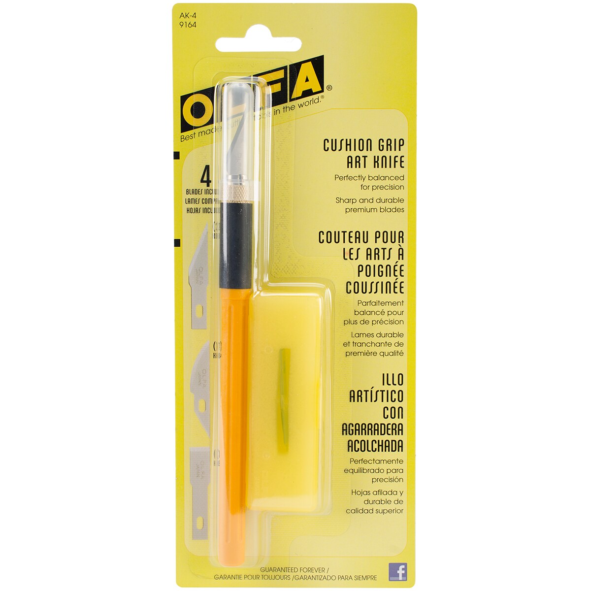 Olfa Cushion Grip Art Knife, Olfa #AK-4