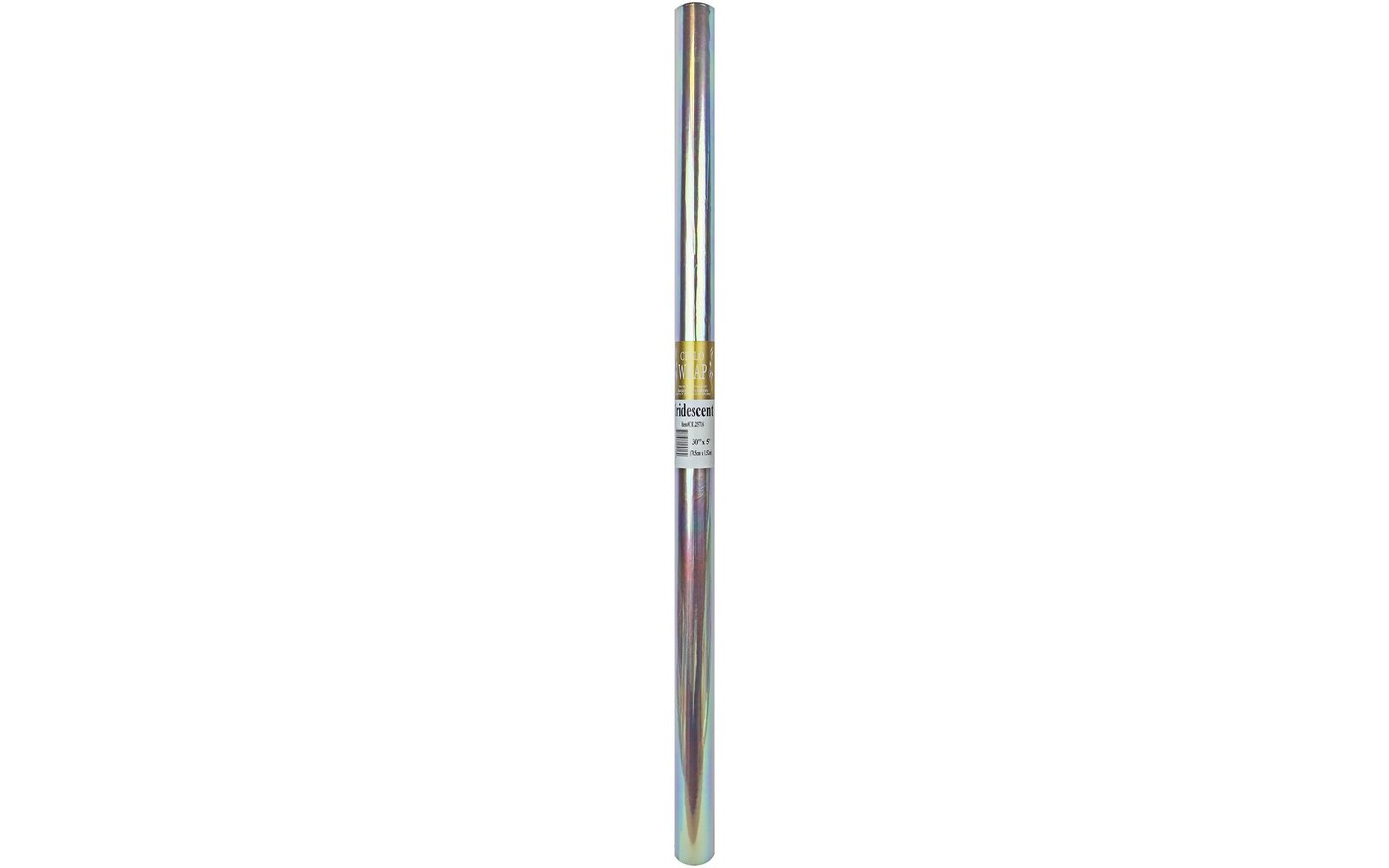 Cello Wrap 30&#x22;x5&#x27; Roll Solid Iridescent