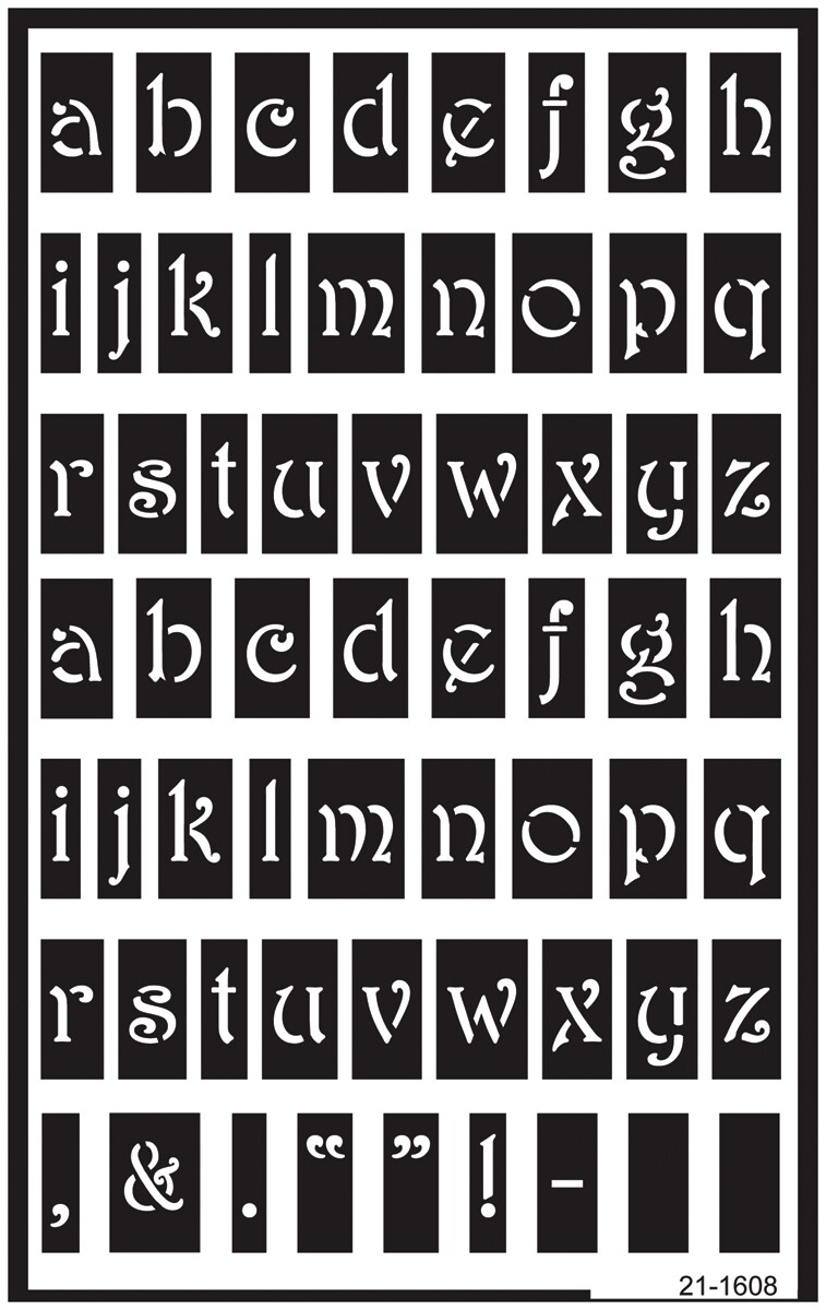 Lowercase Letters From Model Armour Products Lowercase Alphabet, Count: 1, Model: GE21-1608 | Michaels