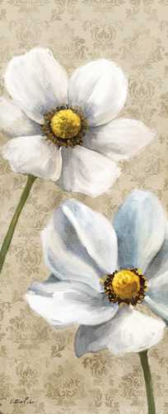 Winter White Poppies Panel I Poster Print by Vittorio Milan - Item # VARPDXRB9318VM