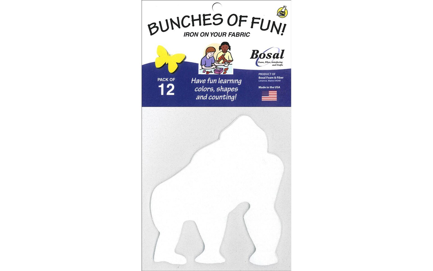 Bosal Craf Tex Shape Gorilla 12pc