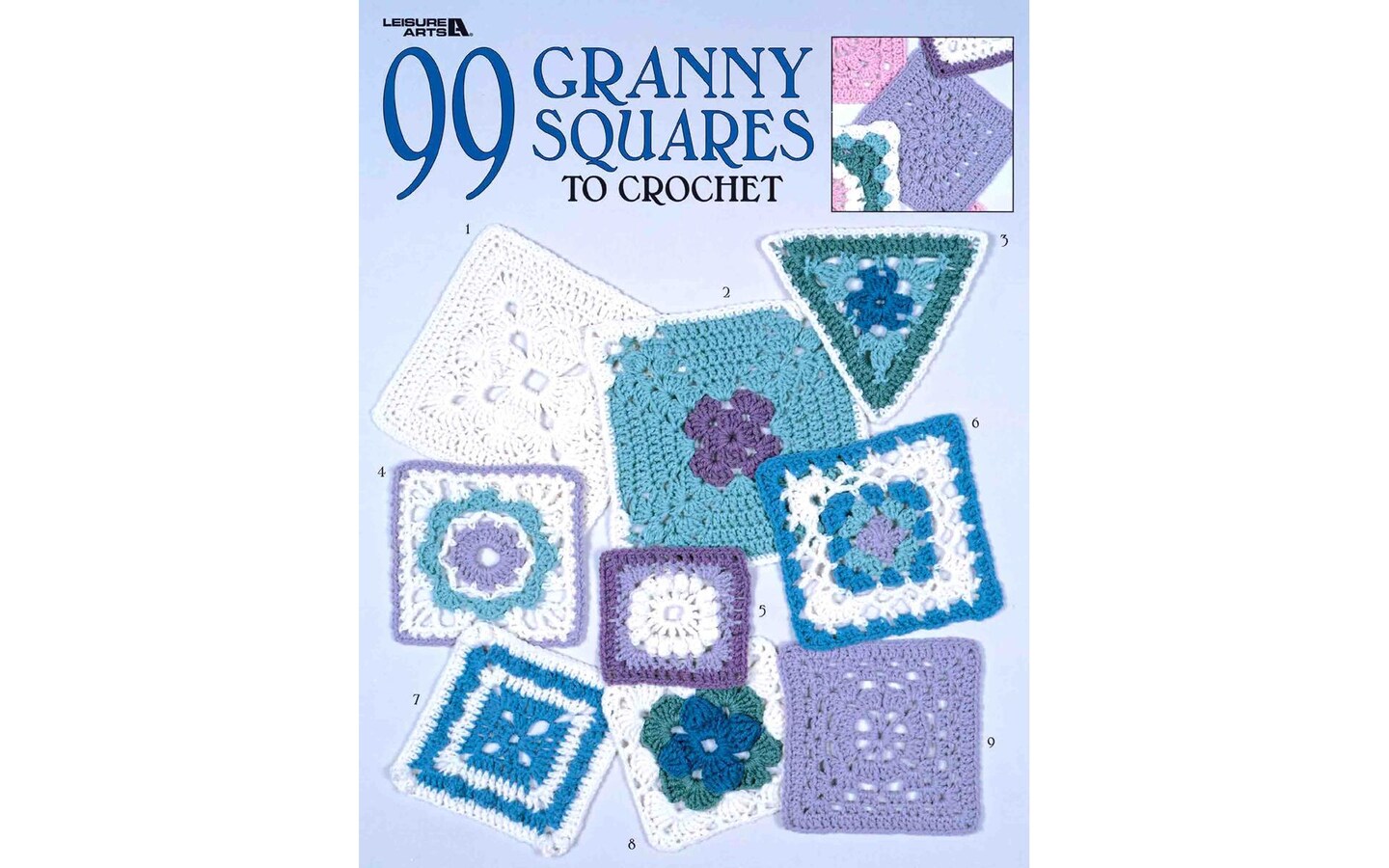 Leisure Arts 99 Granny Squares Book