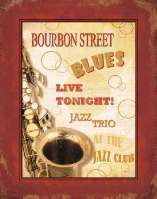 New Orleans Jazz III Poster Print by  Pela Design - Item # VARPDXPEL024