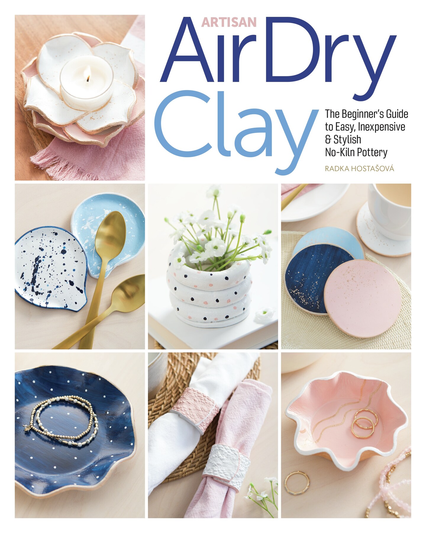 Stash BooksArtisan AirDry Clay Michaels