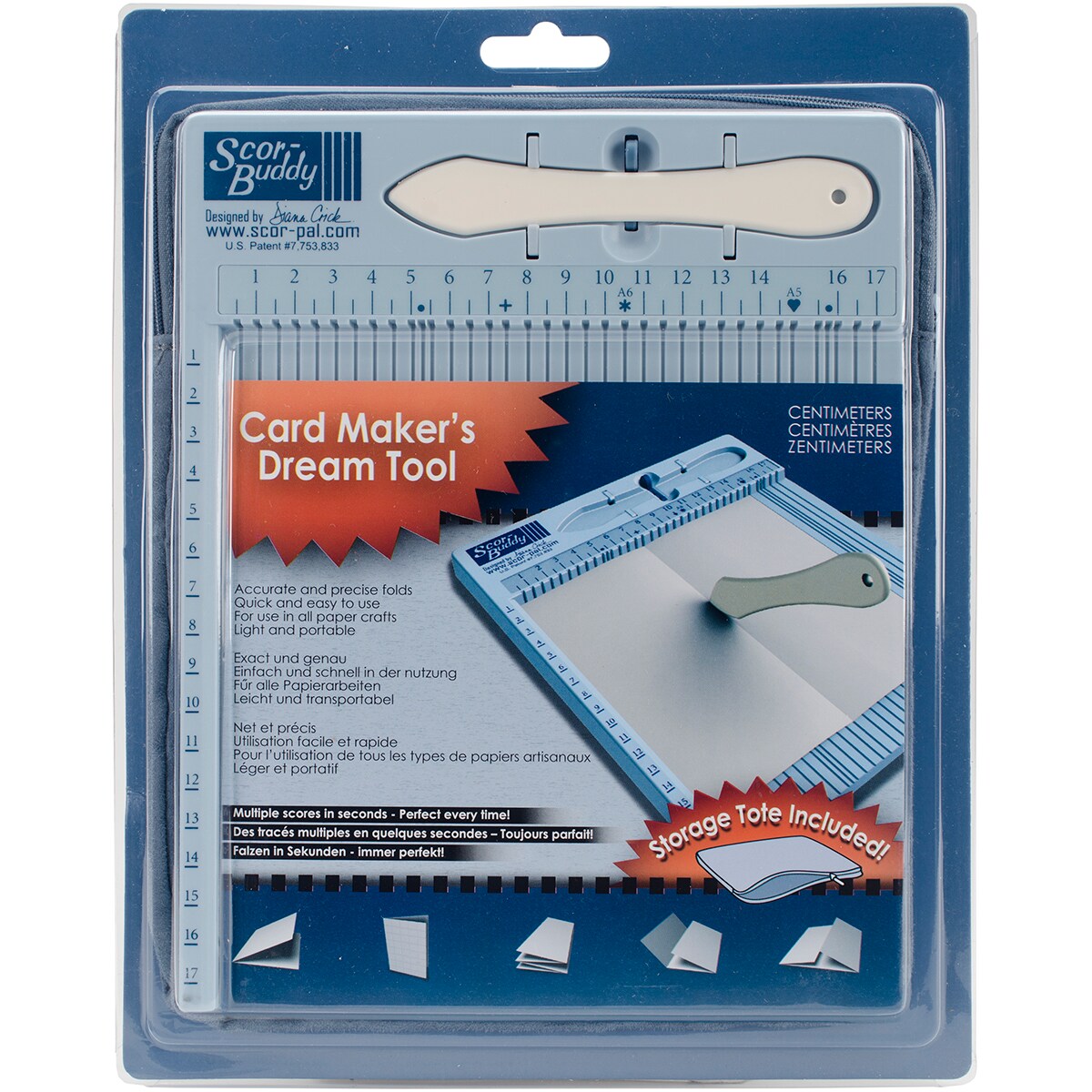 Scor Buddy Mini Scoring Board 24cmx19cm Metric