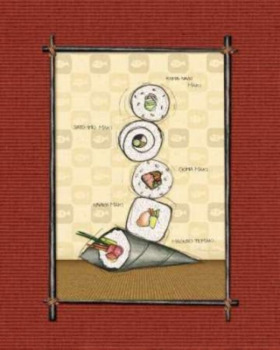 Sushi II Poster Print by Andrea Laliberte - Item # VARPDXLAL043
