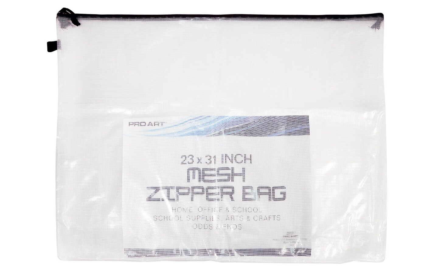 Pro Art Mesh & Vinyl Zipper Bag 23x31