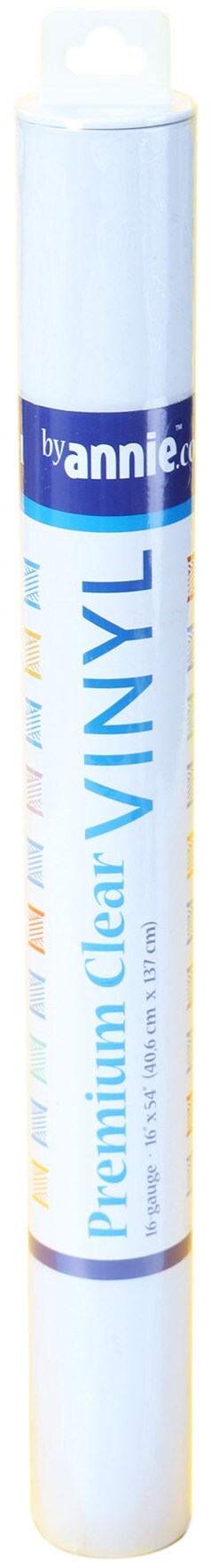 ByAnnie&#x27;s Premium Clear Vinyl 16 Gauge 16&#x22;X54&#x22;-