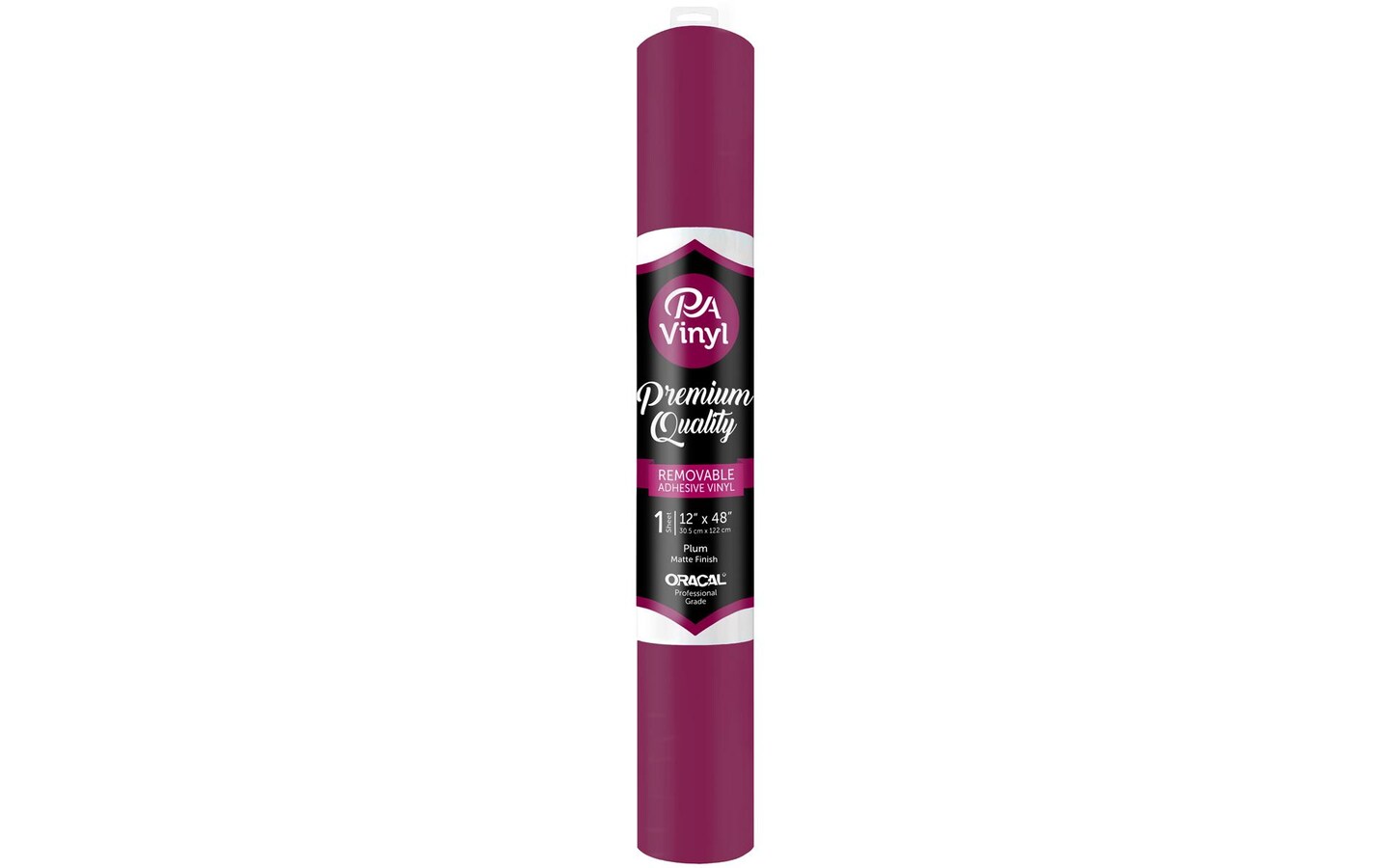 Vinyl 12x48 Roll Remove Adh Matte Plum