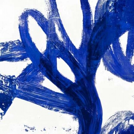 Tenderness Indigo Poster Print by PI Galerie