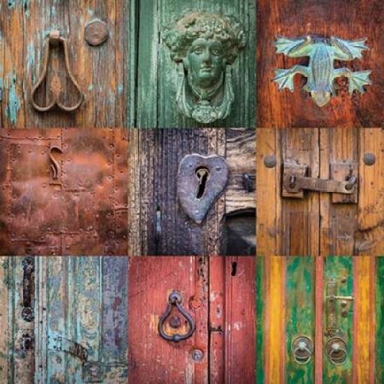 On the Door I Poster Print by Kathy Mahan - Item # VARPDXPSMHN102