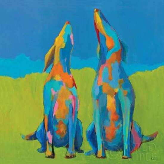 Howling Hounds Poster Print by Phyllis Adams - Item # VARPDX27251