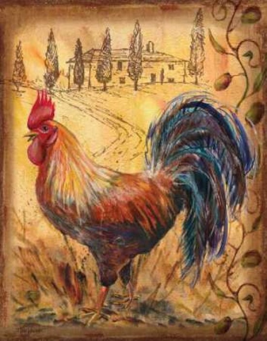 Tuscan Rooster II Poster Print by Todd Williams - Item # VARPDXTWM158