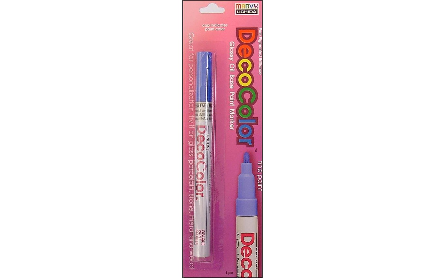 Uchida DecoColor Fine Point Card Blue
