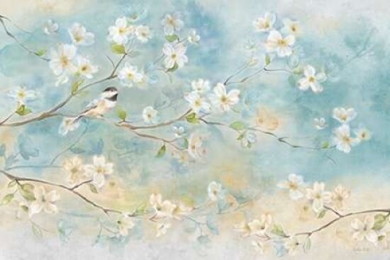 Dogwood Chickadee Poster Print by Cynthia Coulter - Item # VARPDXRB9399CC