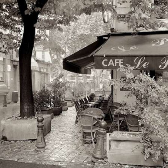Café, Aix-en-Provence Poster Print by Alan Blaustein - Item # VARPDXABFR145