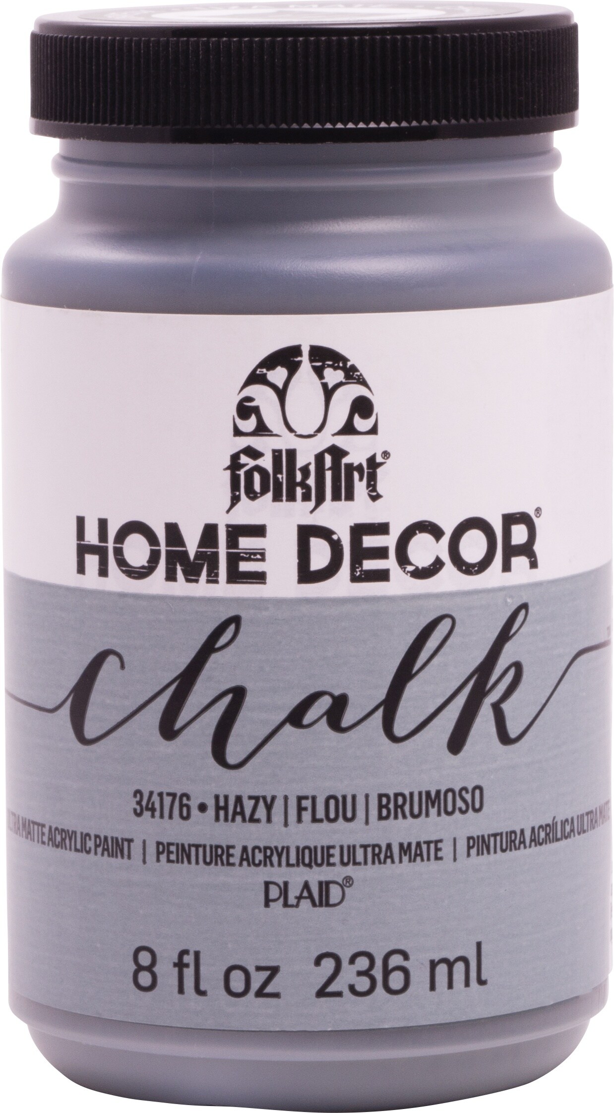 Folkart Home Decor Chalk Paint 8Oz-Hazy