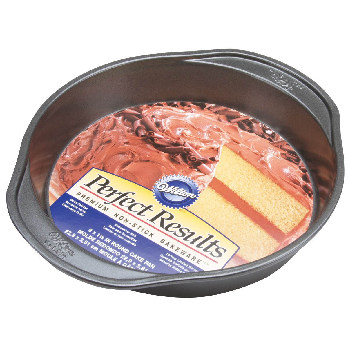 Wilton round cake sales pan