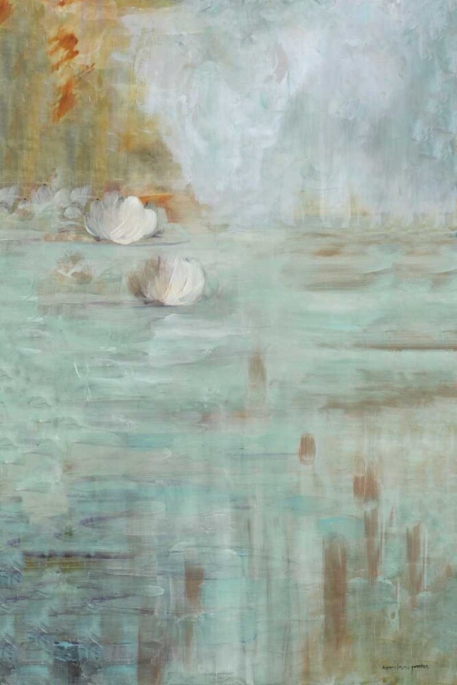 White Lotus Poster Print by Karen Lorena Parker (24 x 36) # 16675