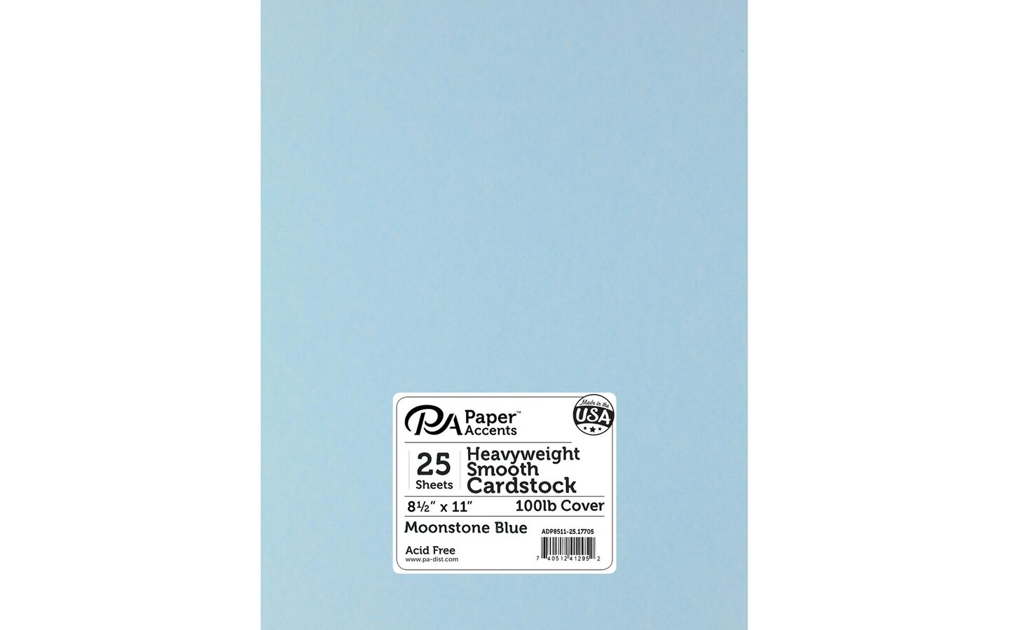 PA Paper Accents Heavyweight Smooth Cardstock 8.5