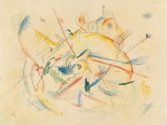 Senza titolo Poster Print by Wassily Kandinsky - Item # VARPDX3WK3088