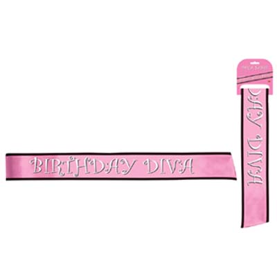 Birthday Diva Satin Sash | Michaels