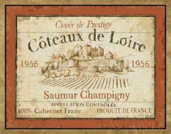 French Wine Label II Poster Print by Daphne Brissonnet - Item # VARPDX2561