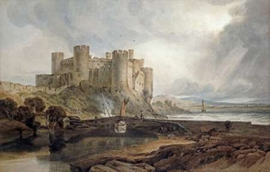Conway Castle Poster Print by Joseph M.W. Turner - Item # VARPDX267438