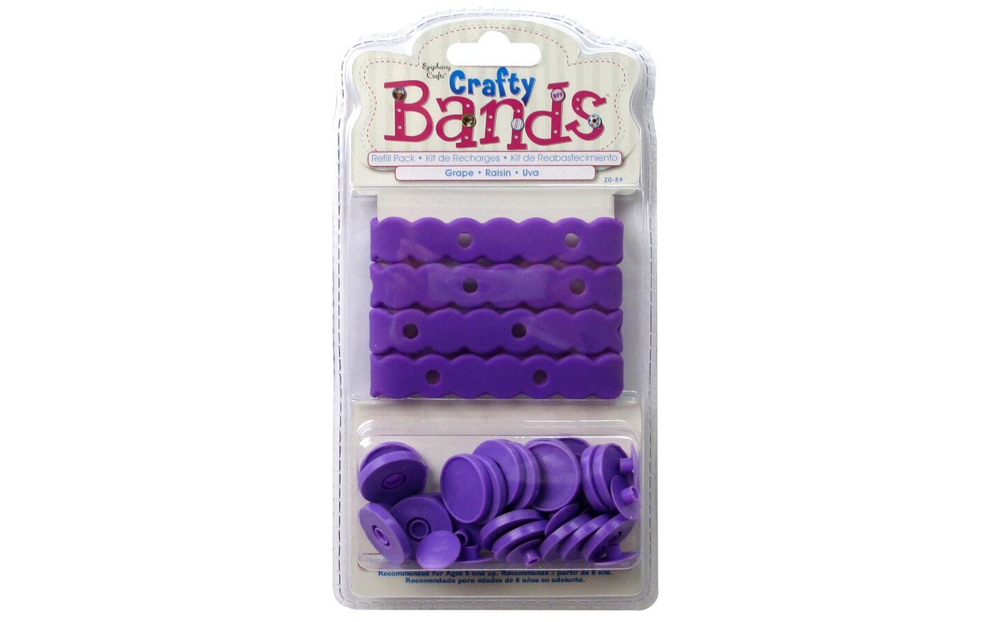 Epiphany Crafty Bands Refill Grape