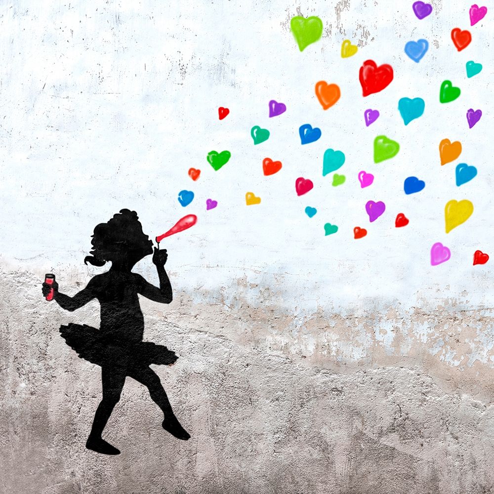 Love Bubbles Poster Print by Masterfunk Collective - Item # VARPDX1MF4417