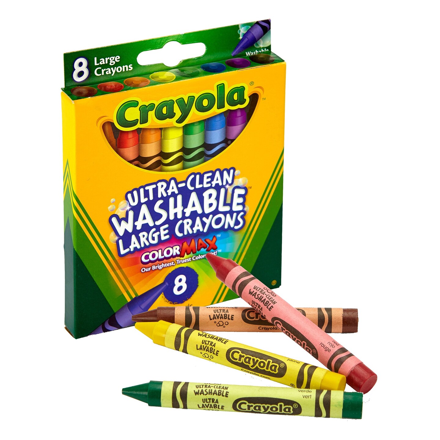 Crayola Large Size Crayons 8 ct