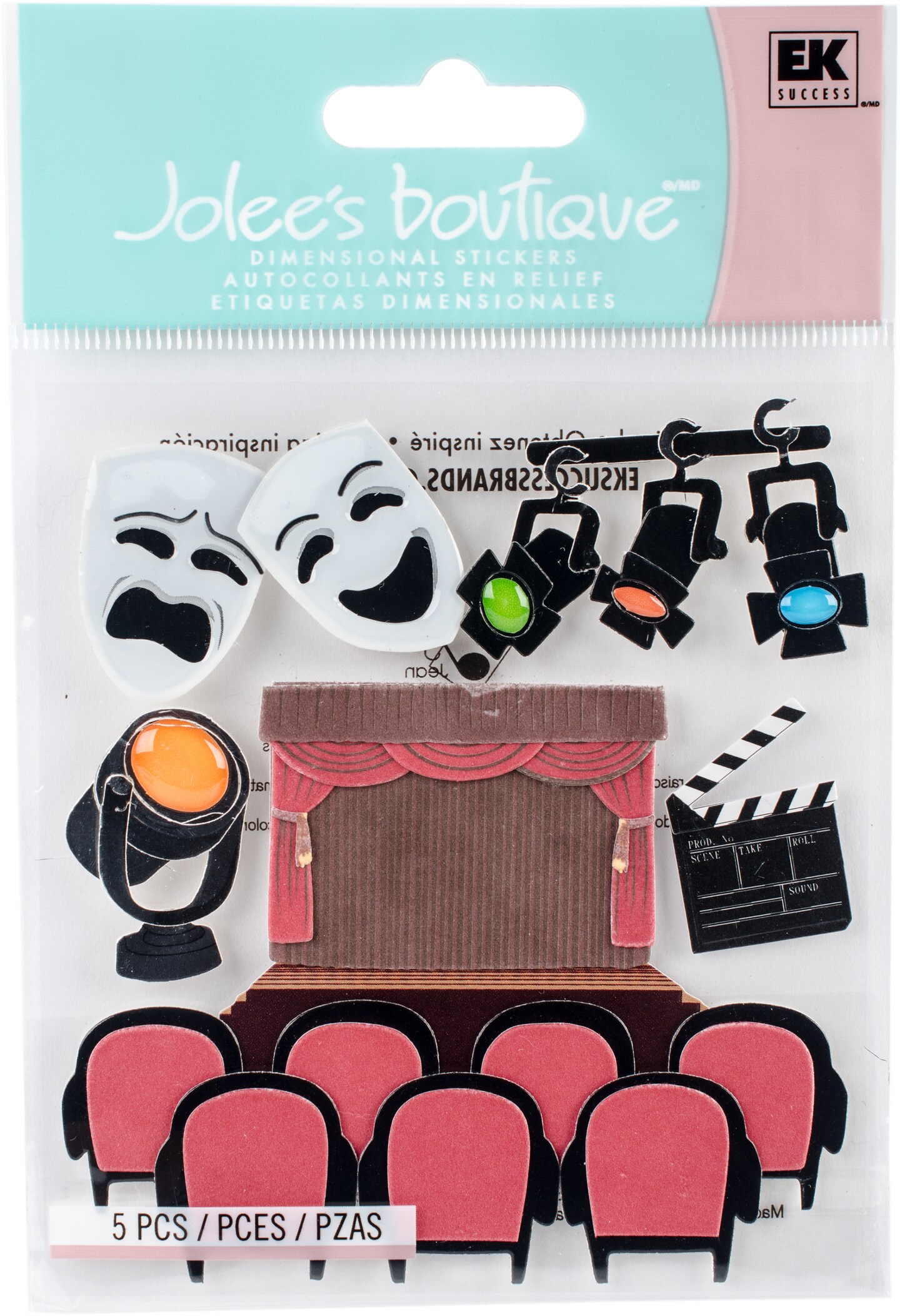 Jolee&#x27;s Boutique Dimensional Stickers-Drama