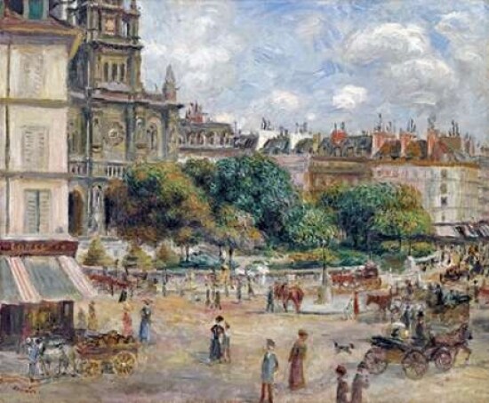 Place De La Trinite Poster Print by Pierre-Auguste Renoir - Item # VARPDX265440