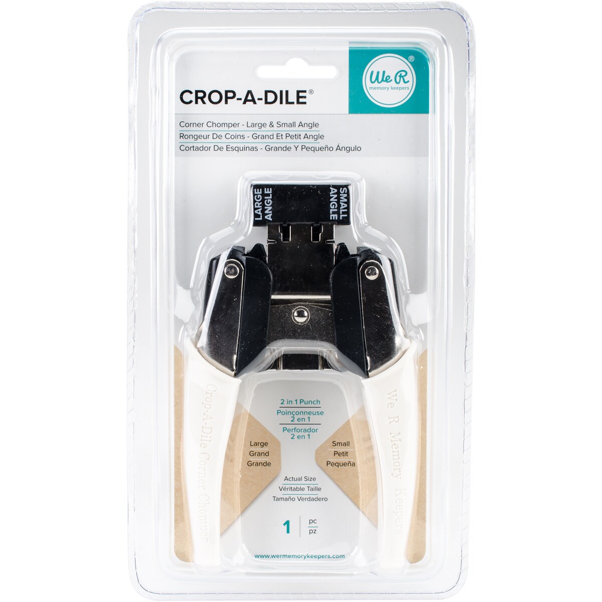 Crop-A-Dile Corner Chomper Tool-Small Angle &#x26; Large Angle