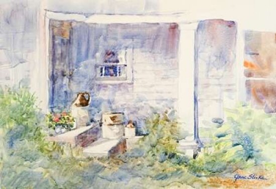 Front Porch Poster Print by  Jane Slivka - Item # VARPDX9928