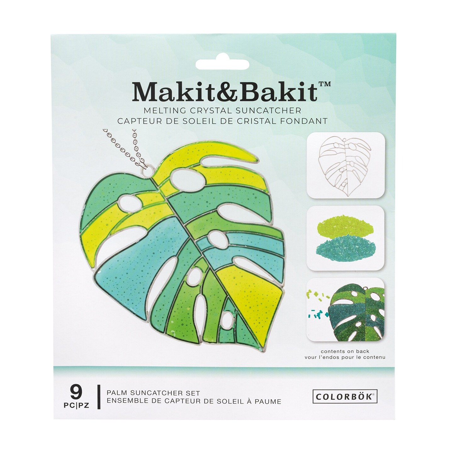  Colorbok Makit & Bakit Suncatcher Kit Stained Glass