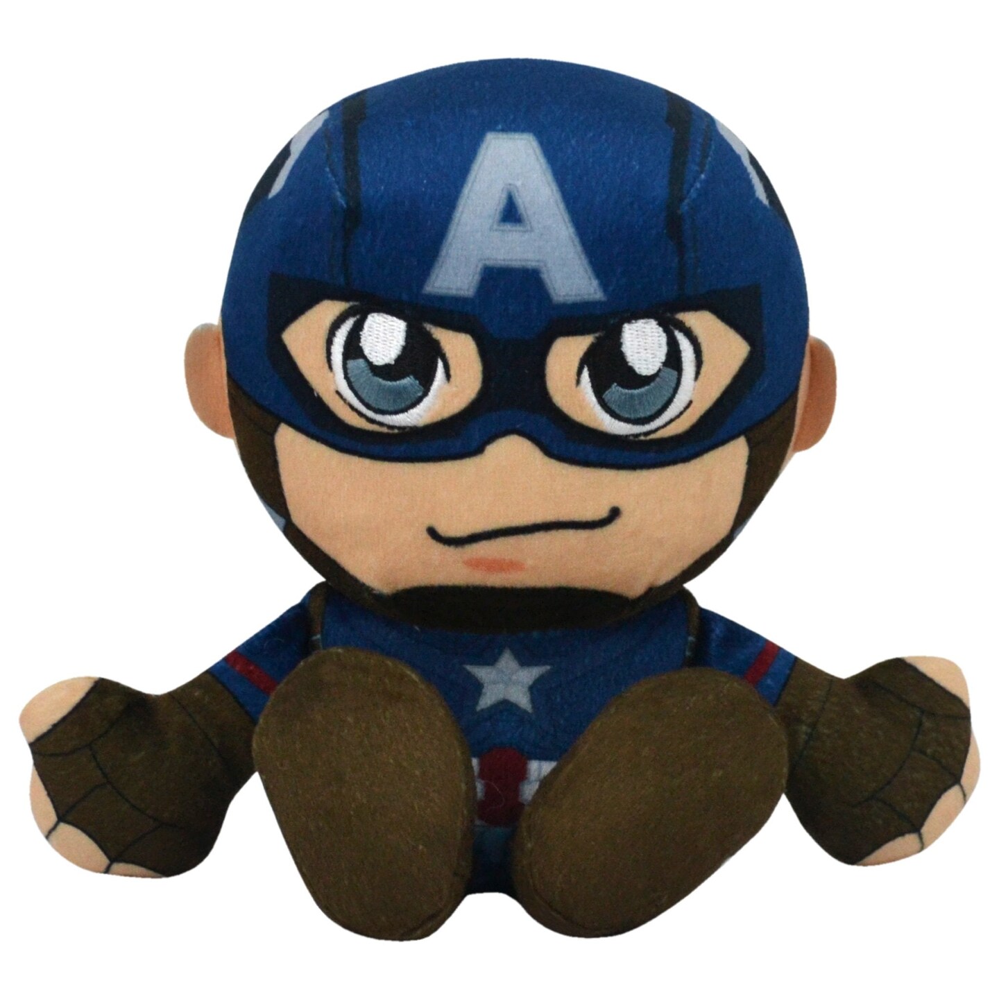 Bleacher Creatures Marvel Captain America 8&#x22; Kuricha Sitting Plush