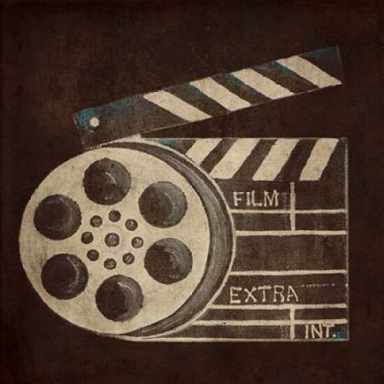 Now Showing Slate and Reel Poster Print by Gina Ritter - Item # VARPDX9971A