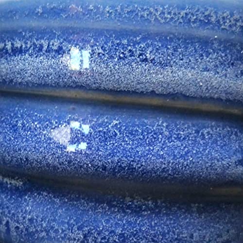 Penguin Pottery - Celadon Series - Denim Gloss - Mid Fire Glaze, High Fire Glaze, Cone 5-6 for Mid Fire Clay, High Fire Clay - Ceramic Glaze Pottery (1 Pint | 16 oz | 473 ml)