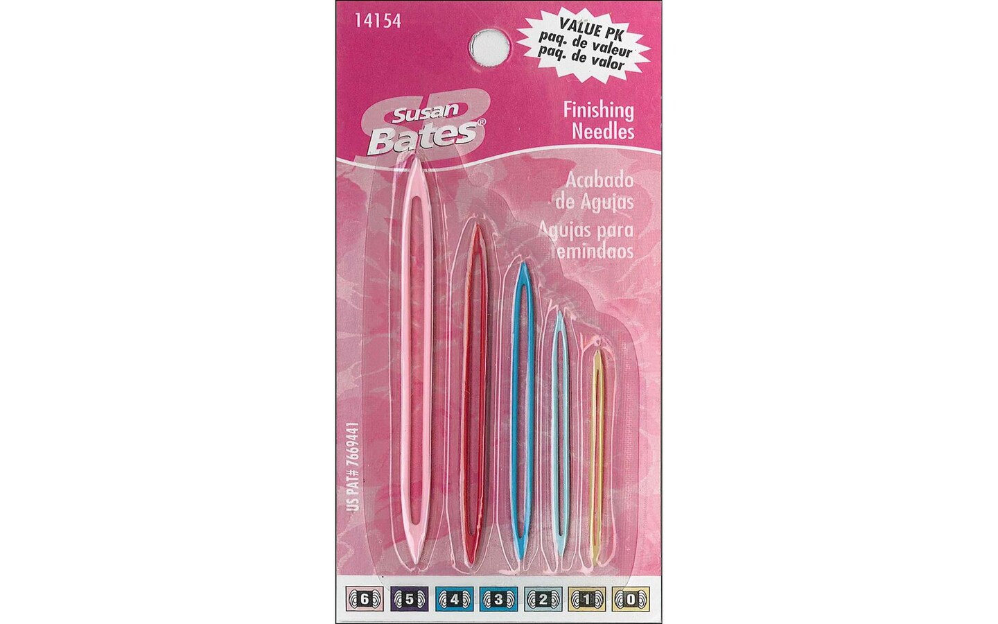 Bates Yarn Finishing Needles Value Pack Assrtd 5pc