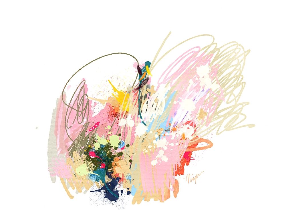 Pink Abstract Poster Print by Niya Christine - Item # VARPDXC1212D