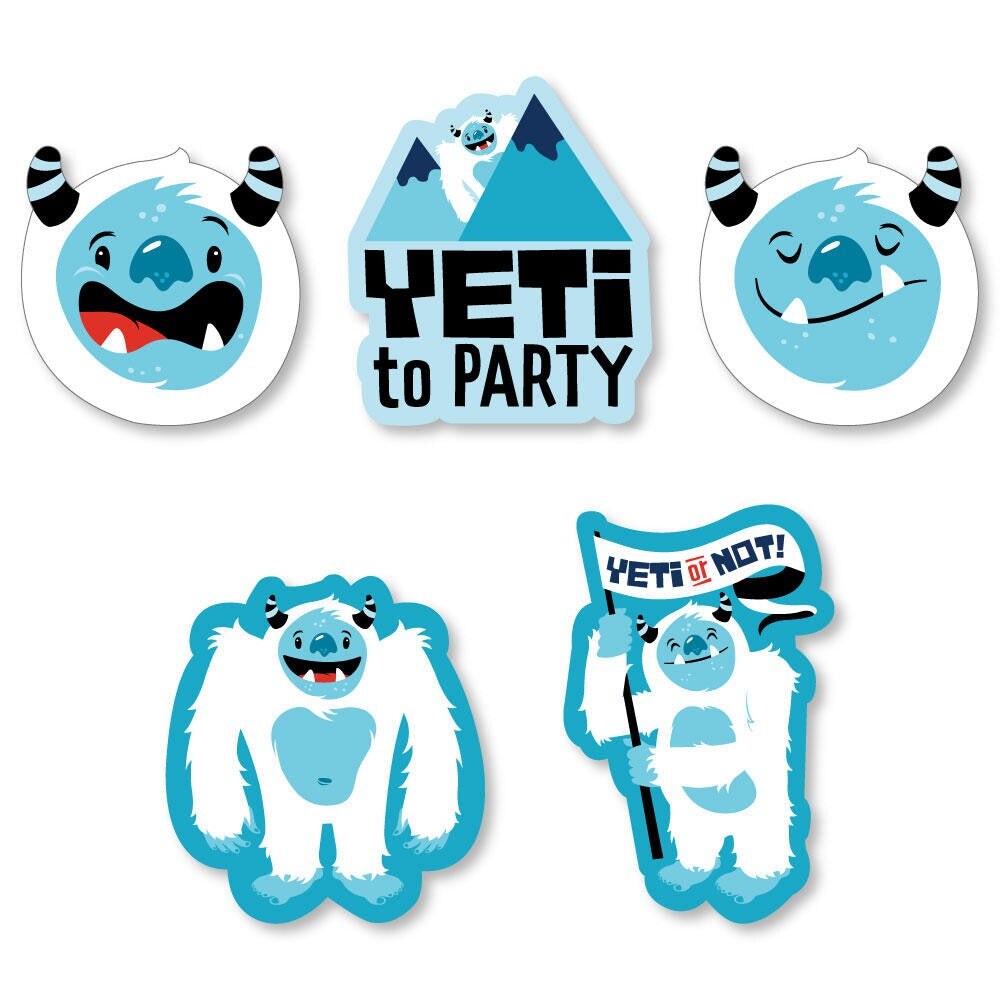 A GIFT FROM YETI SET (includes 2 rubber stamps)