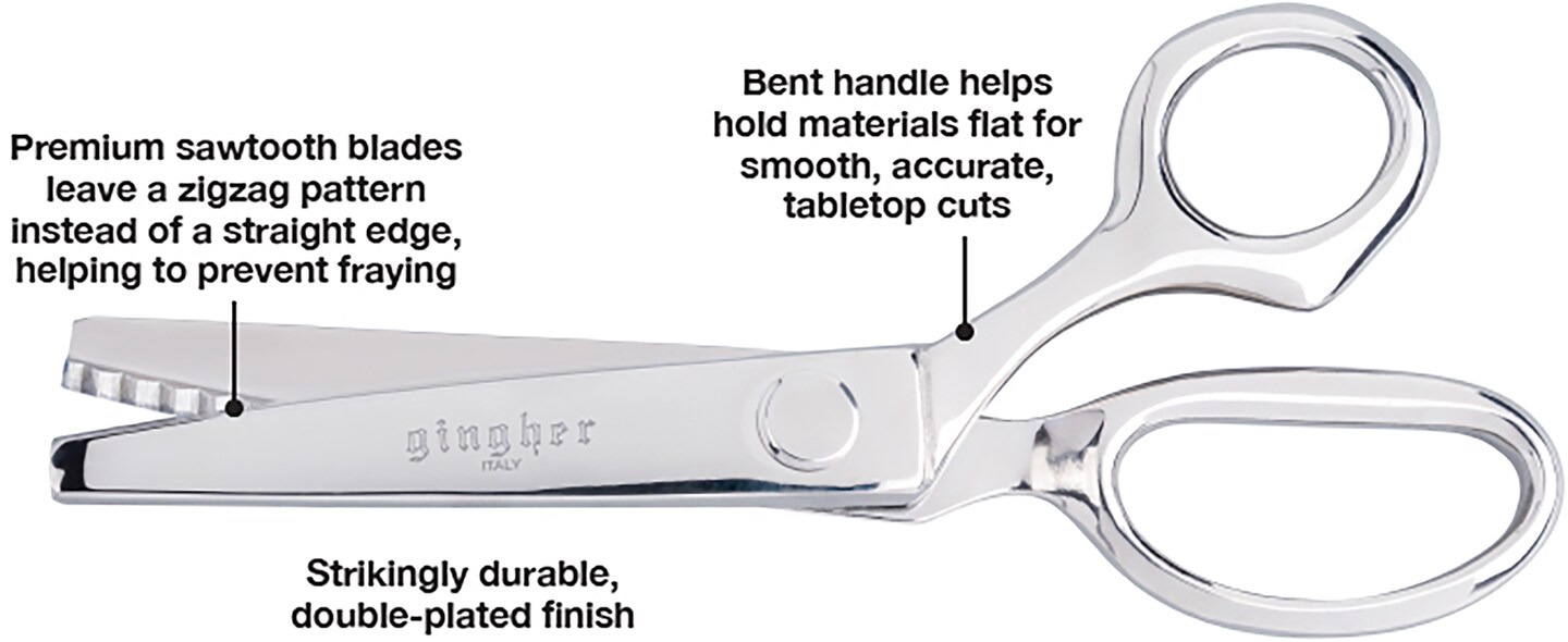 Gingher Pinking Shears – Good's Store Online