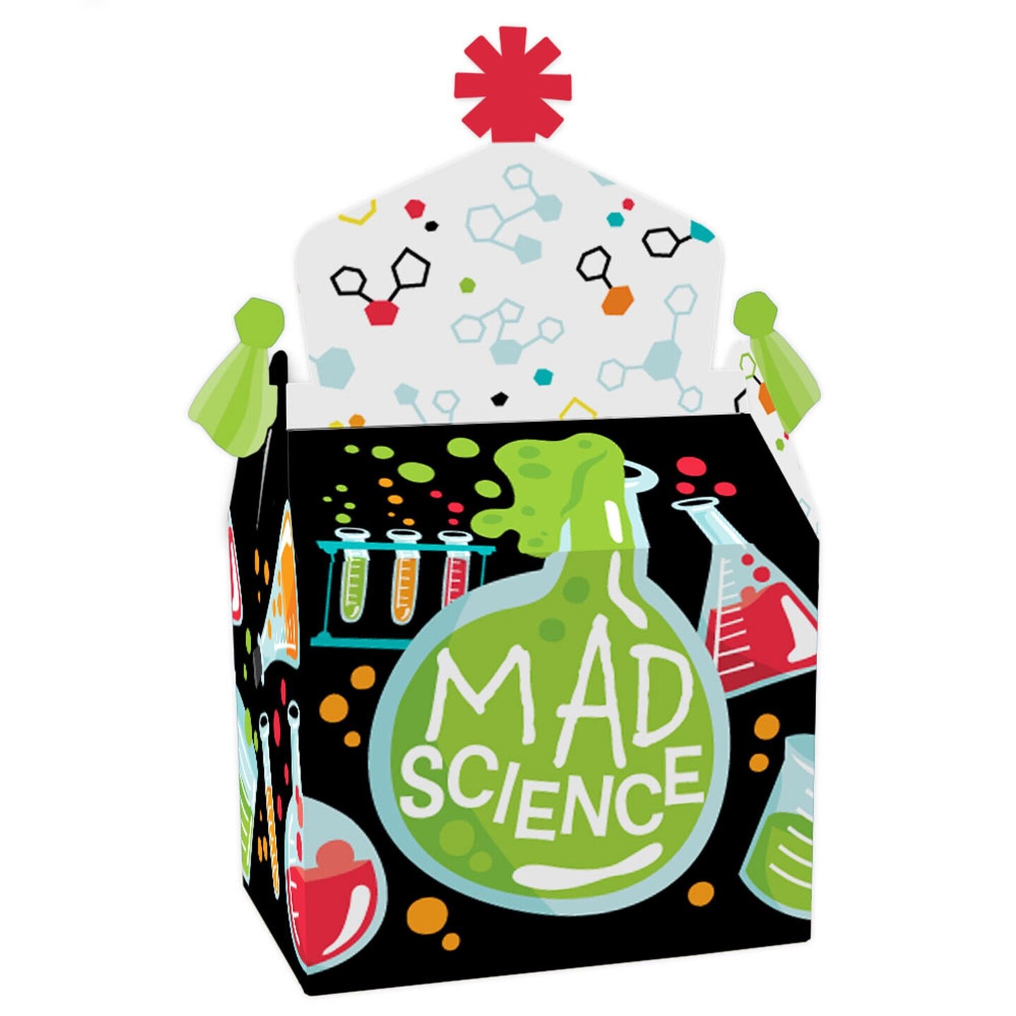 Big Dot of Happiness Scientist Lab - Treat Box Party Favors - Mad ...